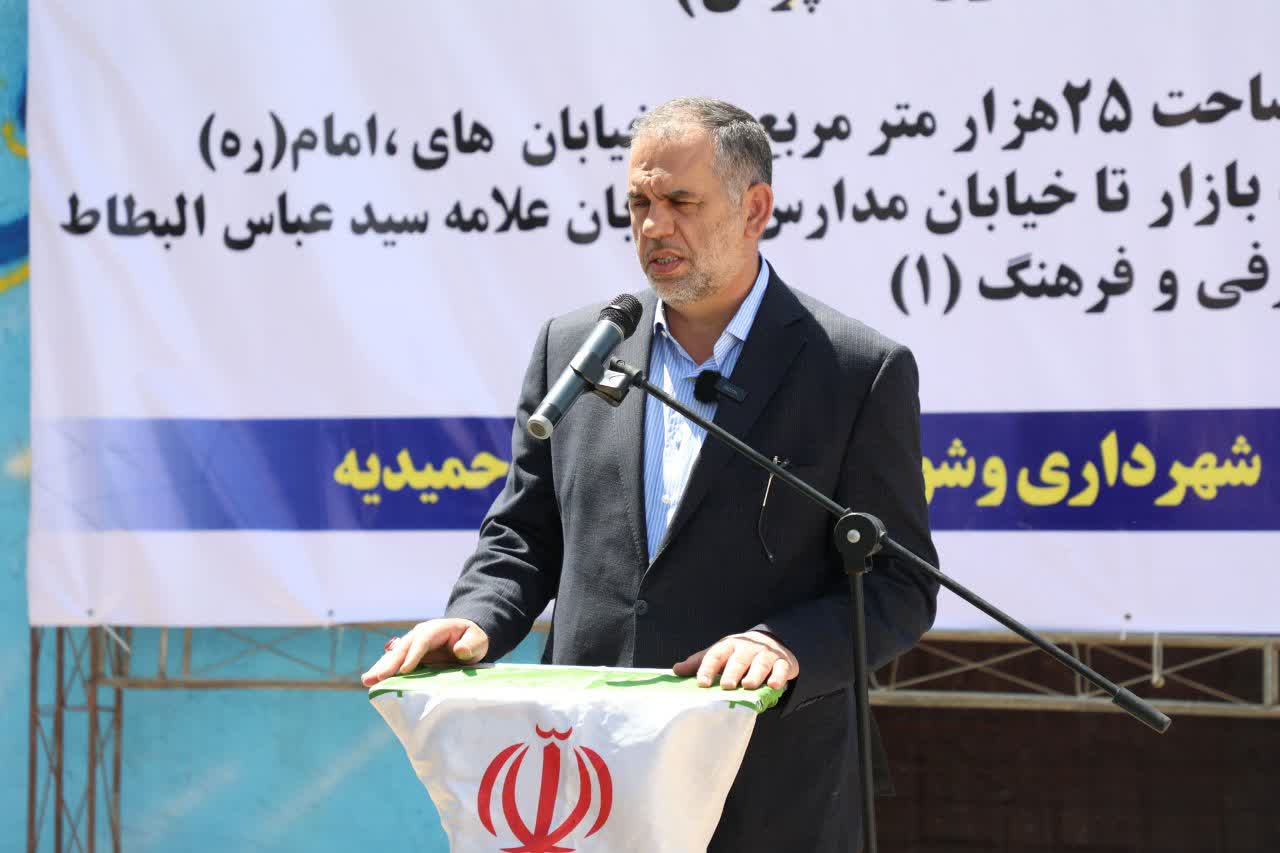 گزارش تصویری/حضور سید محسن موسوی زاده در آیین افتتاح ۲ پروژه عمرانی به ارزش ۱٠٠ میلیارد ریال از محل اعتبارات عوارض حق آلایندگی و سازمان شهرداری های کشور