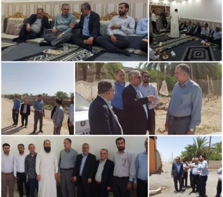 بازدید نماینده مجلس شورای اسلامی از دهستان عنافچه شهرستان باوی