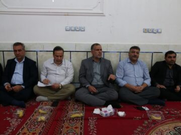 نشست و بررسی موضوعات کشاورزان مسیر الهایی با حضور و هماهنگی سید محسن موسوی زاده و مسئولین آب و برق و بخشدار
