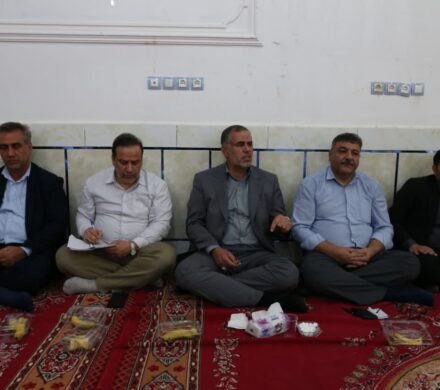 نشست و بررسی موضوعات کشاورزان مسیر الهایی با حضور و هماهنگی سید محسن موسوی زاده و مسئولین آب و برق و بخشدار