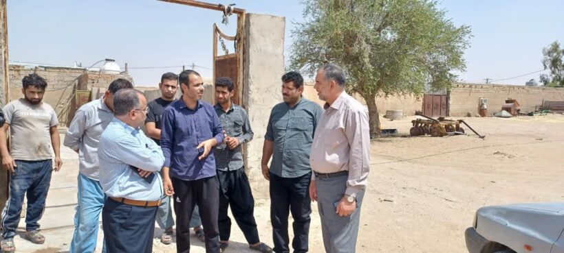 بازدید و پیگیری سید محسن موسوی زاده مشکلات روستاهای حبیشی و ابوهاون