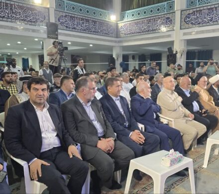 حضور سید محسن موسوی زاده در مراسم بزرگداشت سالروز آزاد سازی خرمشهر
