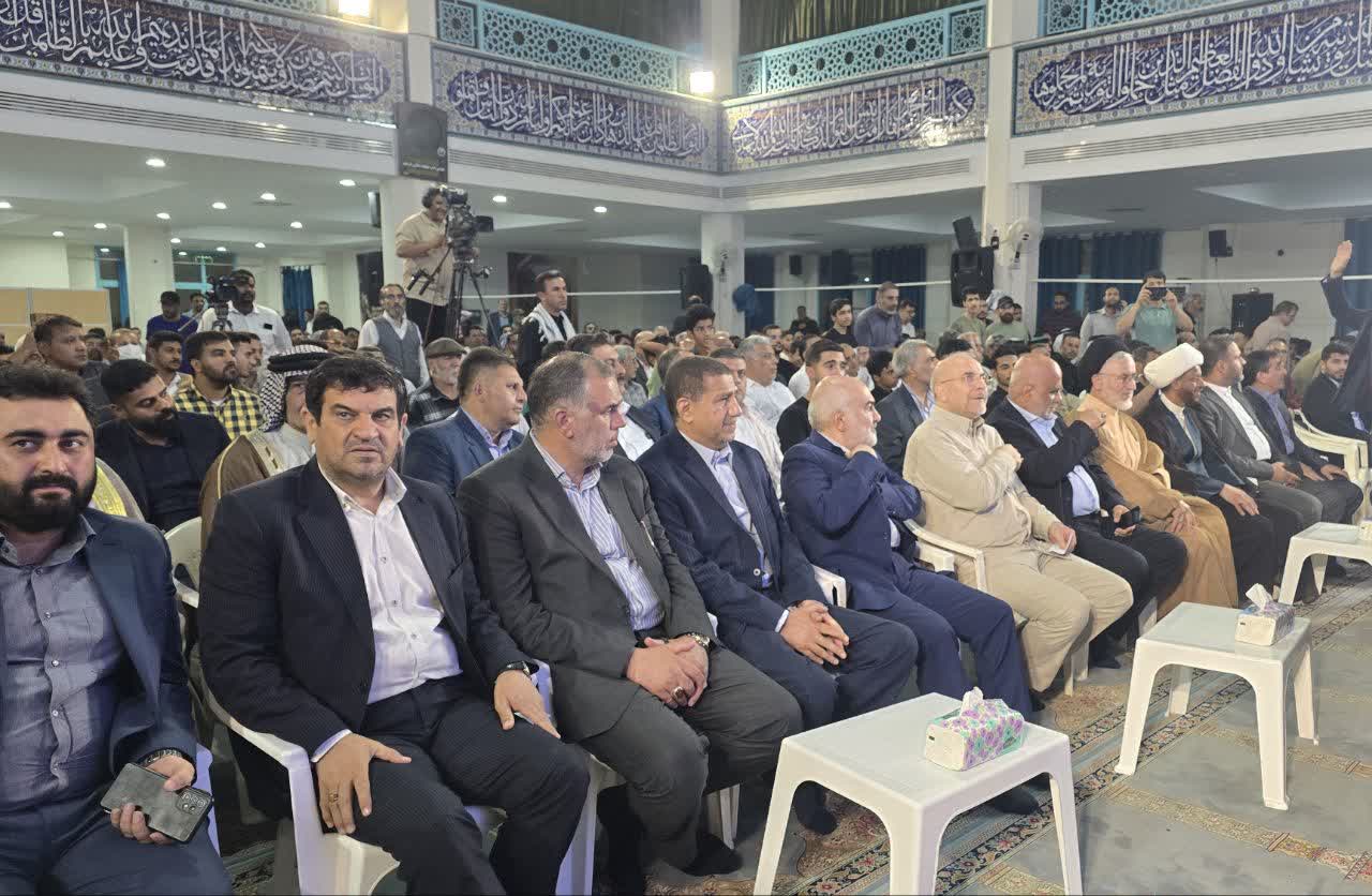 حضور سید محسن موسوی زاده در مراسم بزرگداشت سالروز آزاد سازی خرمشهر