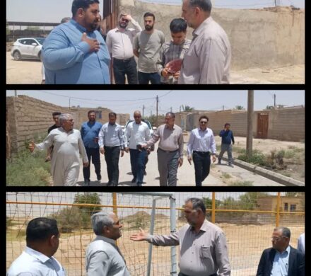 بازدید میدانی مسئولین شهرستان باوی از روستاهای جلیعه و بحیر علیا / آغاز پروژه‌های عمرانی و رسیدگی به مطالبات مردمی