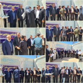 در آستانه بازگشایی مدارس صورت گرفت؛ تقدیر ازخانواده شهید مسلم سمساری و دانش‌آموزان برتر در حاشیه آیین افتتاح مدرسه ۳ کلاسه خیرساز قلعه سحر