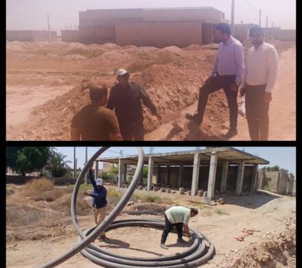 با پیگیری های سید محسن موسوی‌زاده نماینده مردم در مجلس شورای اسلامی؛ توسعه شبکه آب کوی دولت‌آباد حمیدیه (شرکت آجر قدیم) انجام شد