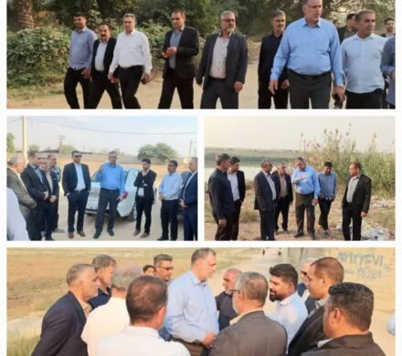 بازدید و بررسی میدانی سید محسن موسوی‌زاده، به همراه مسئولان ادارات شهرستان باوی از پروژه‌های عمرانی روستای درآویزه و روند پیشرفت پروژه‌های آب، گازرسانی و آسفالت