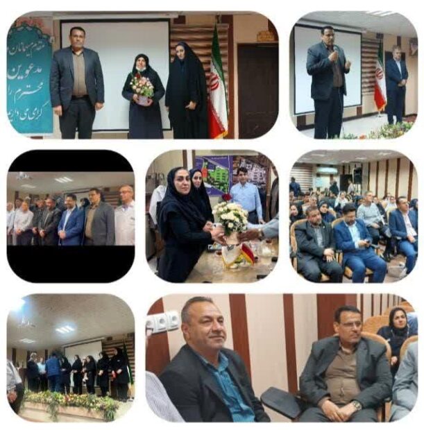 حضور مسئولین دفاتر سید محسن موسوی زاده در بیمارستان های اهواز و کارون جهت تبریک روز پرستار