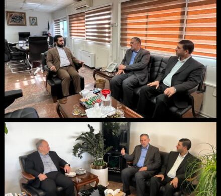 دیدار سیدمحسن موسوی زاده و محمد امیر نمایندگان مردم اهواز، باوی، حمیدیه و کارون در مجلس شورای اسلامی با معاونین وزیر کشور