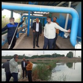 مشکل آب شرب مسیر روستاهای مسیر بامدژ پس از بازدید و پیگیری سید محسن موسوی زاده در دستور اجرا قرار گرفت