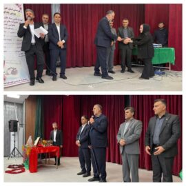 حضور سید محسن موسوی‌زاده در جشن شب یلدا کودکان بهزیستی اهواز