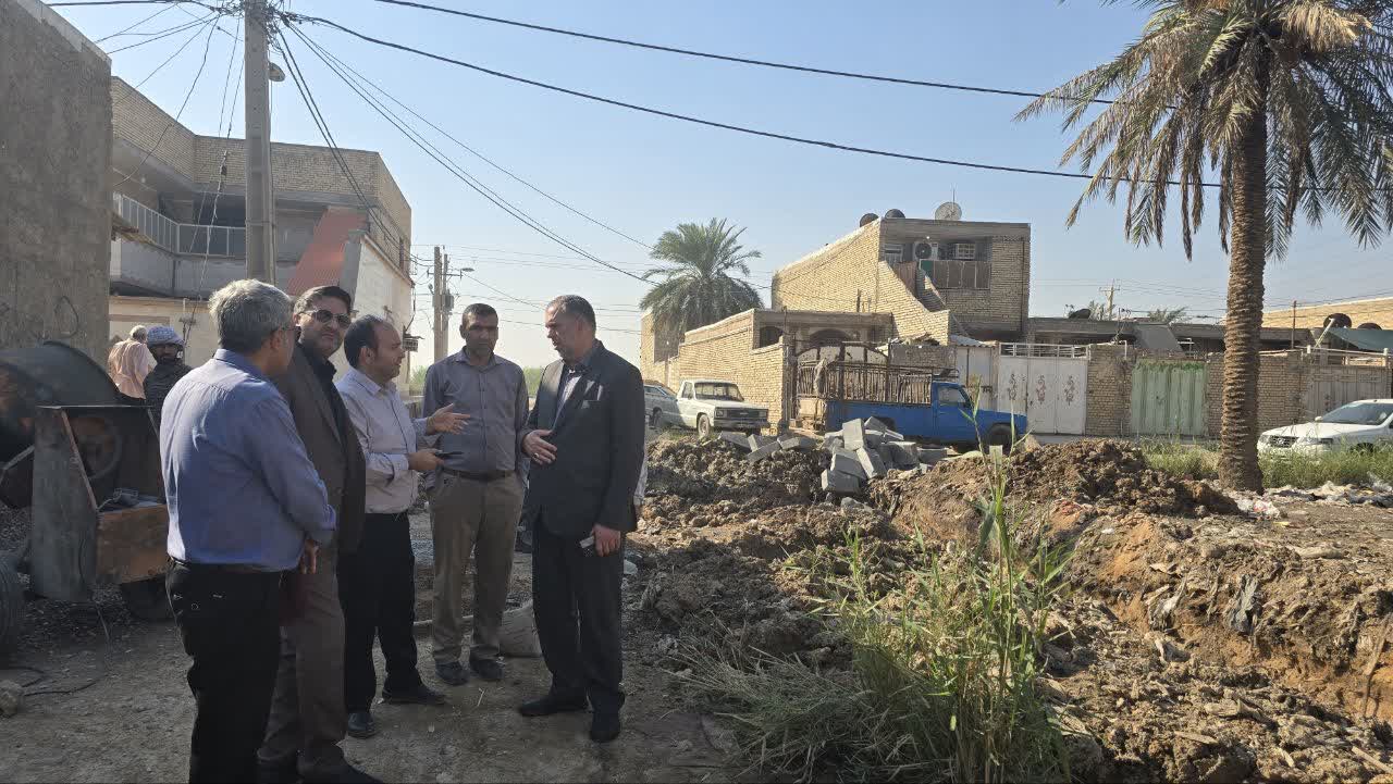 بازدید سید محسن موسوی زاده از محلات کوی توحید، کانتکس و شریعتی کوت عبدالله