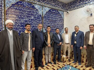 تقدیر سید محسن موسوی‌زاده از نخبگان و مخترعان جوان شهرستان حمیدیه