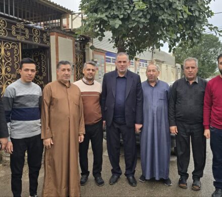 «بمناسبت ولادت امام حسین (ع) و روز پاسدار»   تقدیر و تجلیل از پاسدار، عبدالساده مروانی در محله آخر آسفالت اهواز