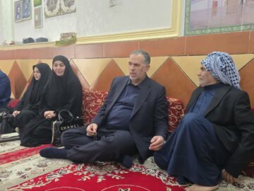 «بمناسبت ولادت امام حسین (ع) روز پاسدار»   تقدیر و تجلیل از پاسدار، آزاده و جانباز حاج عیدان حردانی در روستای ملیحان بخش اسماعیلیه اهواز