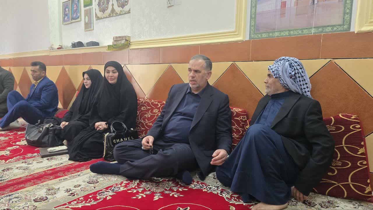 «بمناسبت ولادت امام حسین (ع) روز پاسدار»   تقدیر و تجلیل از پاسدار، آزاده و جانباز حاج عیدان حردانی در روستای ملیحان بخش اسماعیلیه اهواز