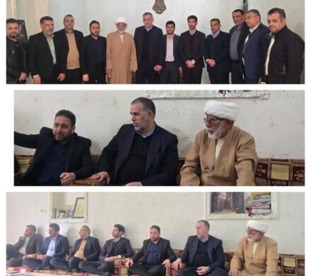 «به مناسبت اعیاد شعبانیه و روز جانباز» دیدار سید محسن موسوی زاده با حجت الاسلام کاظم سواری (شهرستان حمیدیه) از رزمندگان و جانبازان جنگ تحمیلی