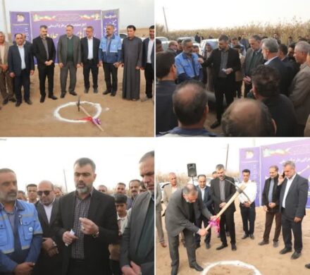 با پیگیری های سید محسن موسوی زاده و کمک شرکت مناطق نفتخیز جنوب: کلنگ پروژه آبرسانی به روستاهای حلاف به زمین خورد