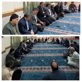 پیگیری مشکلات گلدشت اهواز با حضور سید محسن موسوی‌زاده