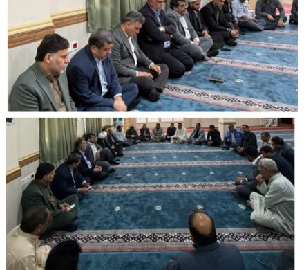 پیگیری مشکلات گلدشت اهواز با حضور سید محسن موسویزاده
