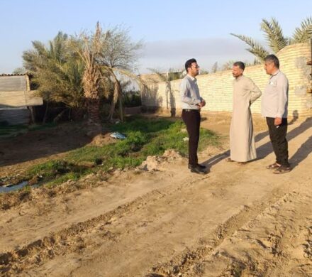 تأمین روشنایی روستای بیت شیخ خلف حمیدیه / زیرسازی و آسفالت در دستور کار قرار گرفت