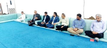 نشست موسوی‌زاده با اهالی #نخلستان #کارون / پیگیری توسعه شبکه #برق، پروانه #ساخت و تخصیص قیر رایگان